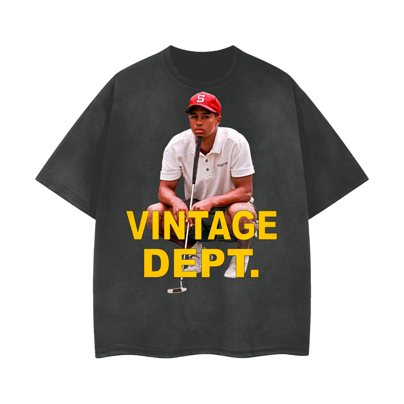 Vintage Stanford Tiger Woods T-Shirt