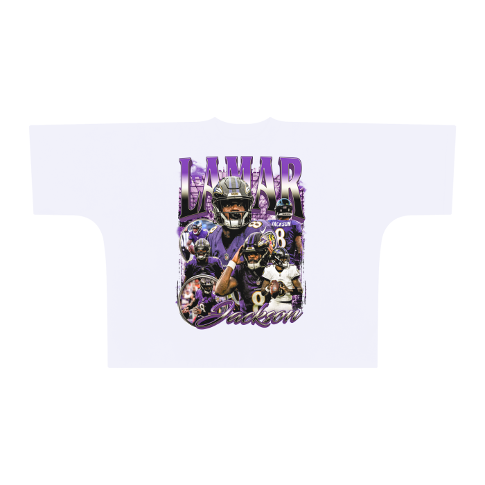 Oversize LAMAR JACKSON Tee