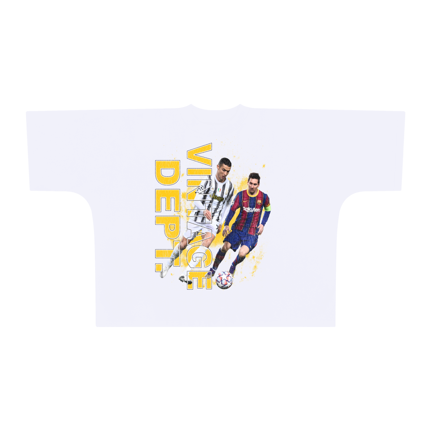 Ronaldo/Messi Oversized Tee