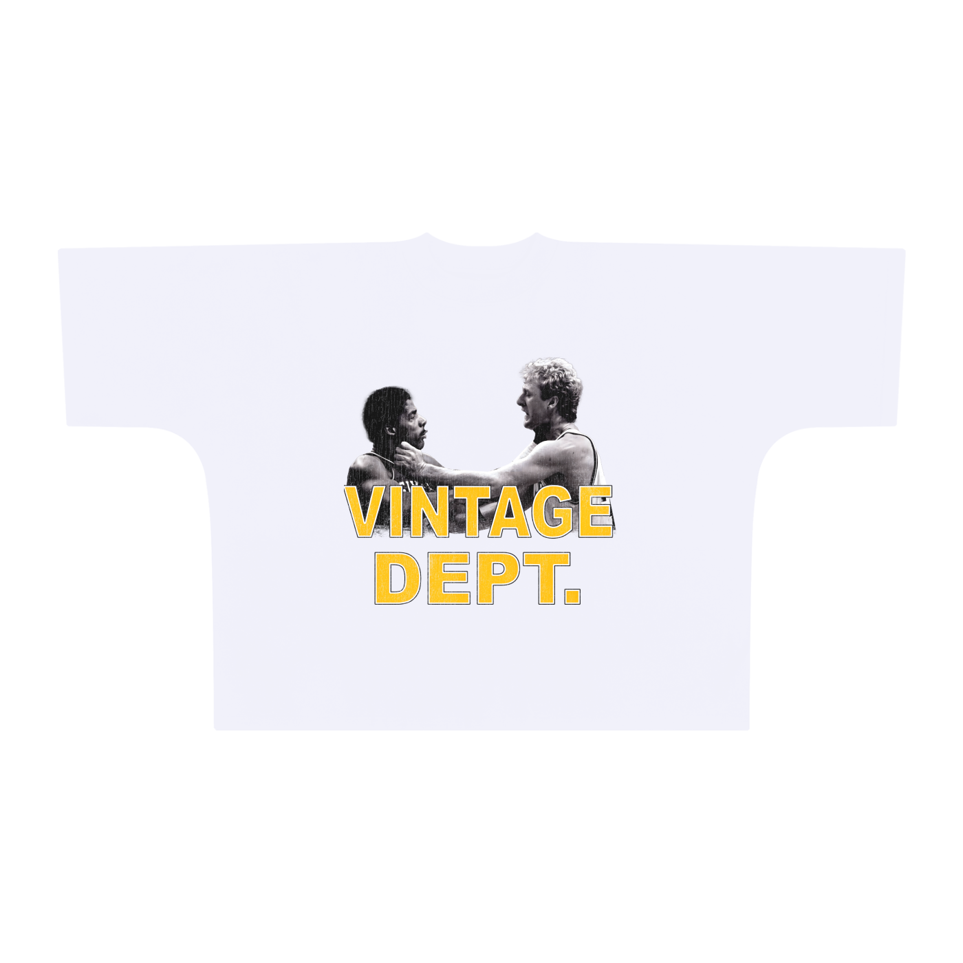 Dr. J vs Larry Bird Oversized Tee