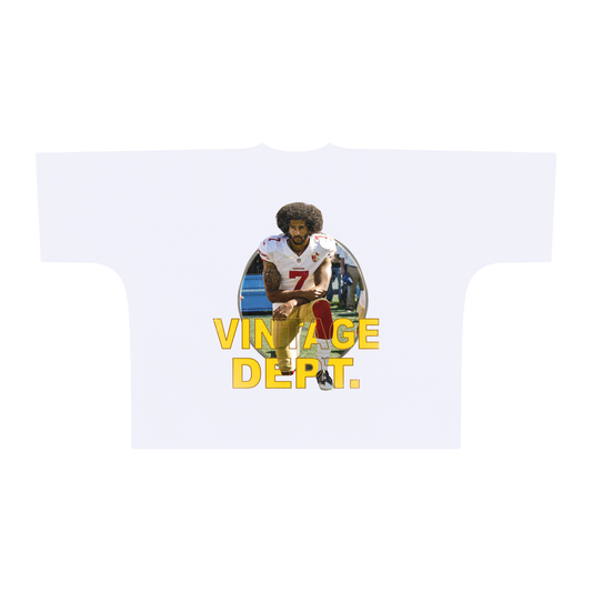 Kneeling Colin Kaepernick Oversized Tee