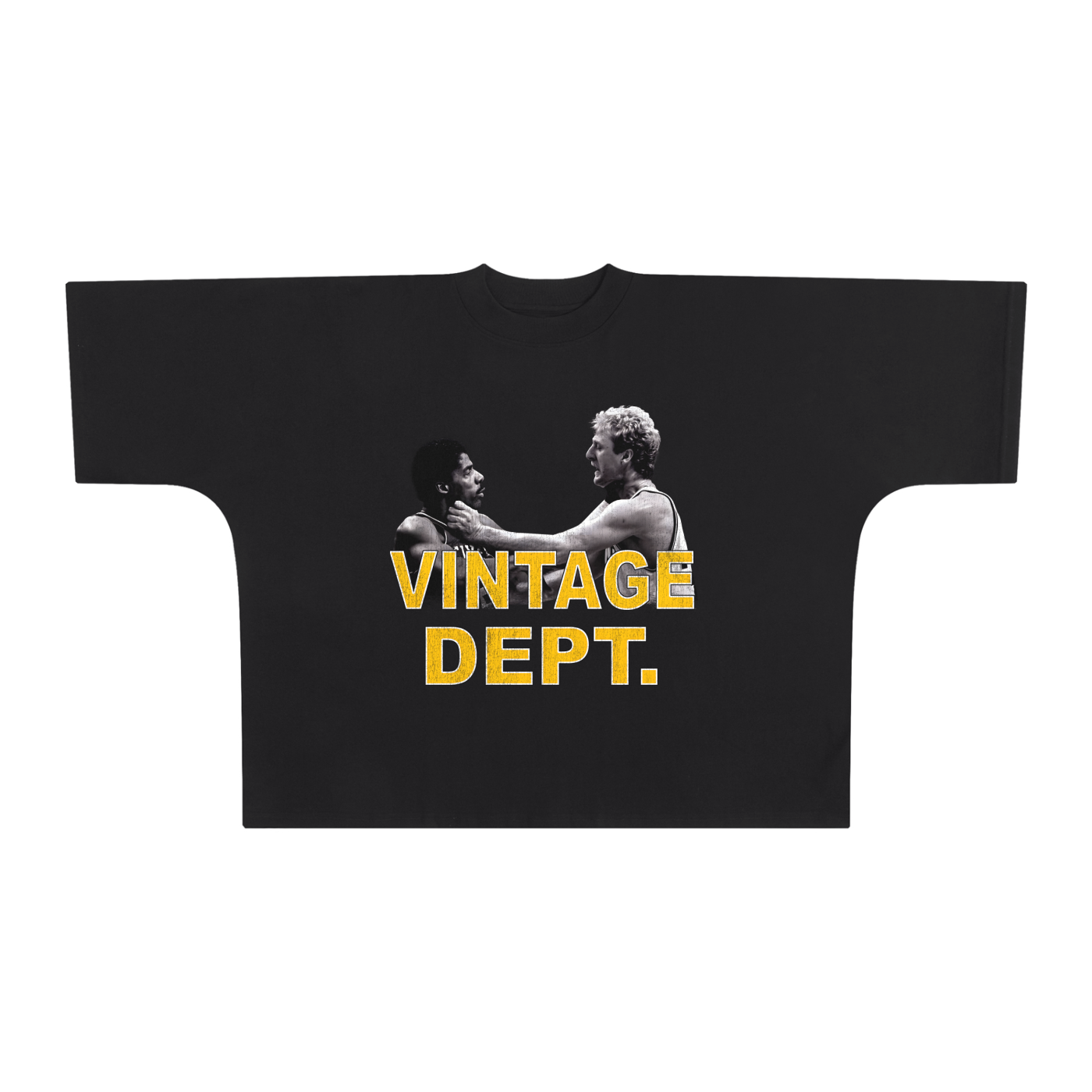 Dr. J vs Larry Bird Oversized Tee